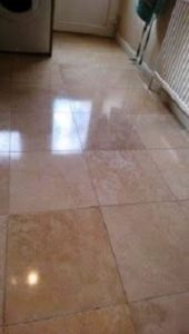 Limestone tiles after cleaning Witham