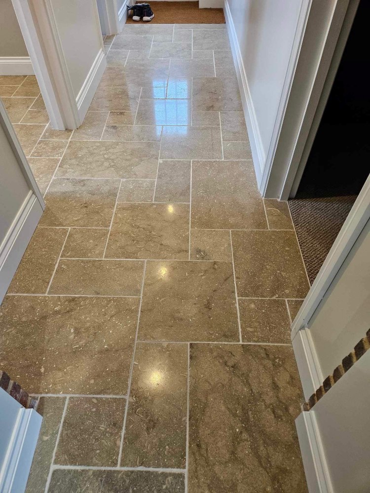 Limestone Floor After Renovation Coggeshall